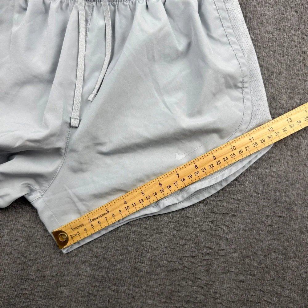 Nike Dri-FIT Womens Running Shorts‎ Gray Mesh Side Panels Size Small 831558-043